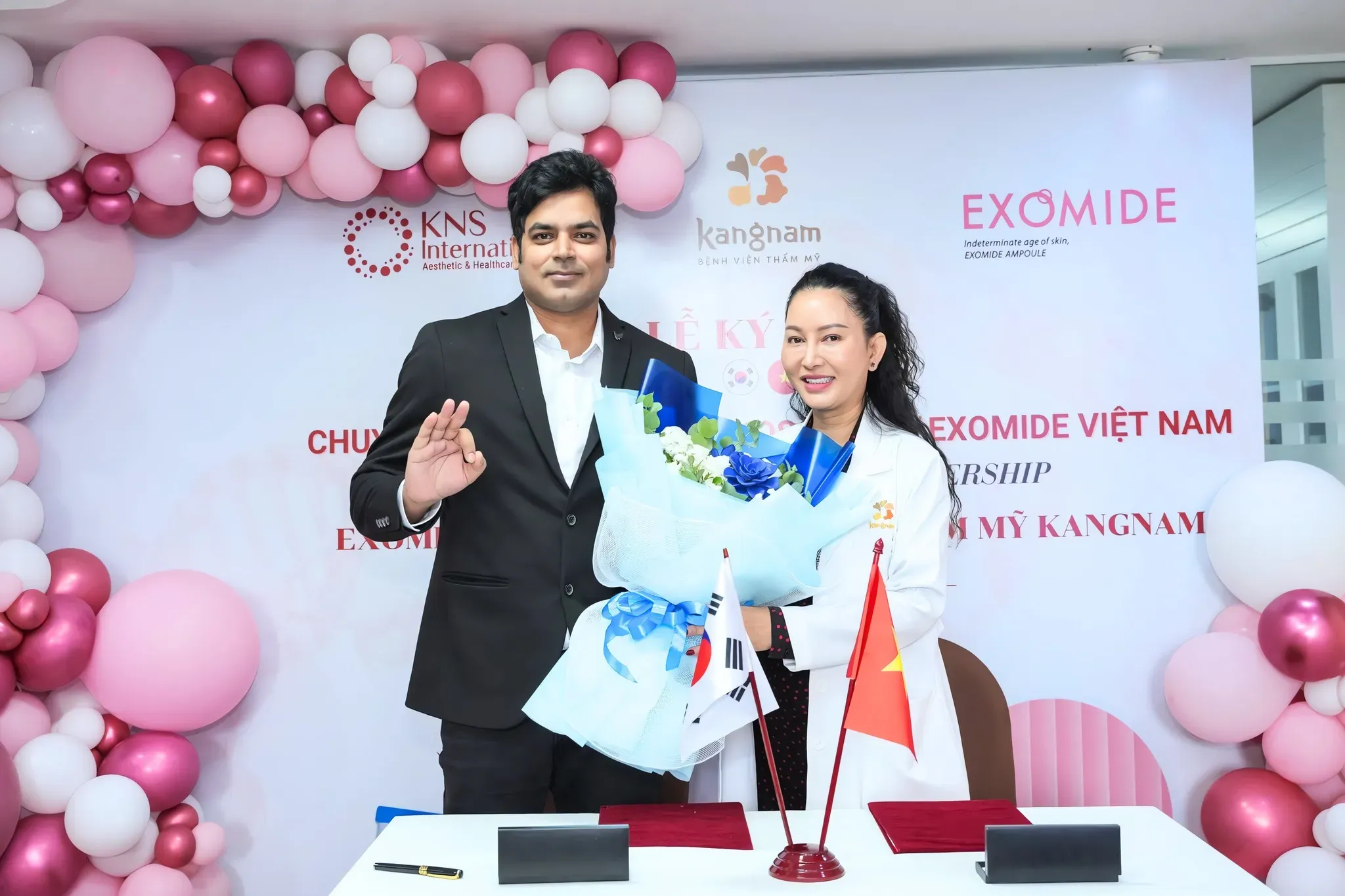 Exomide Vietnam & Kangnam Aesthetic Hospital: Signing Ceremony for Exosome Technology Transfer in Aesthetic Medicine image 2